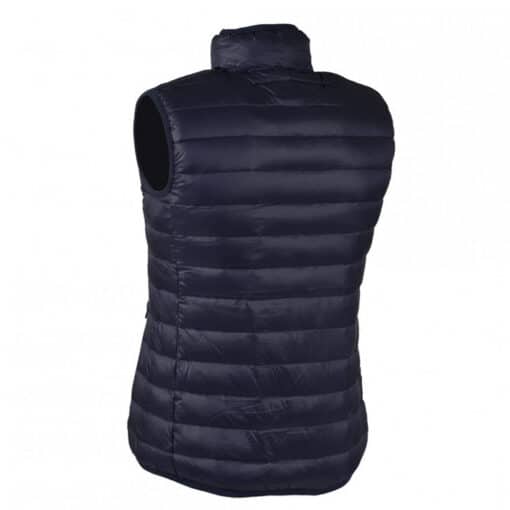 Beheizbare Bodywarmer dunkelblau mit Akku