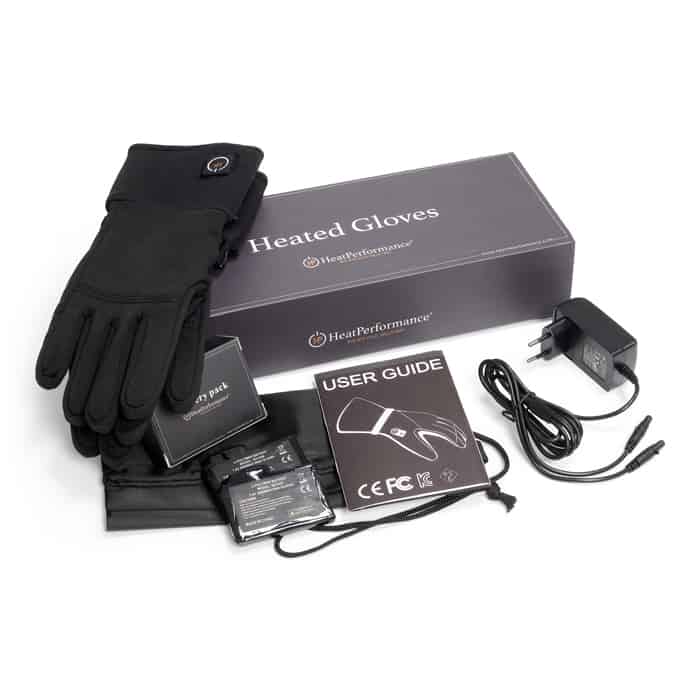 Beheizbare Handschuhe DÜNN - Set